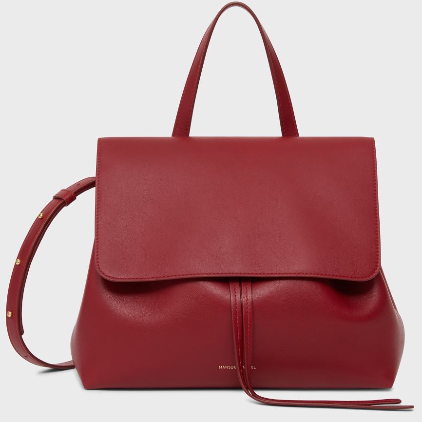 Women\'s Mansur Gavriel Soft Lady Bucket Bags Red | AU M718LT